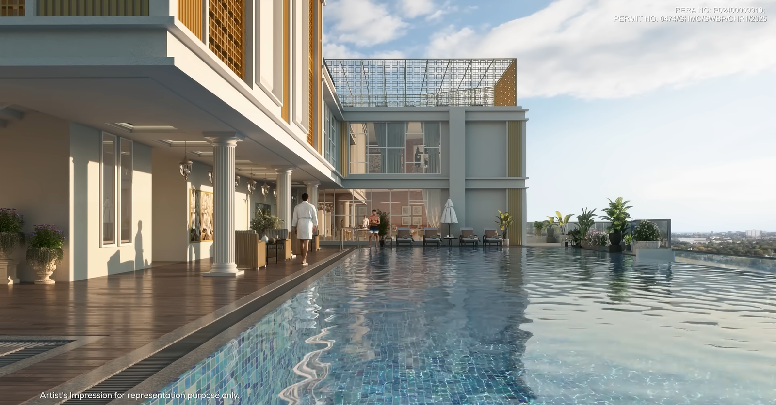 Rooftop Horizon Pool